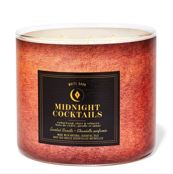 White Barn BBW Midnight Cocktails 3 wick candle - Picture 1 of 6